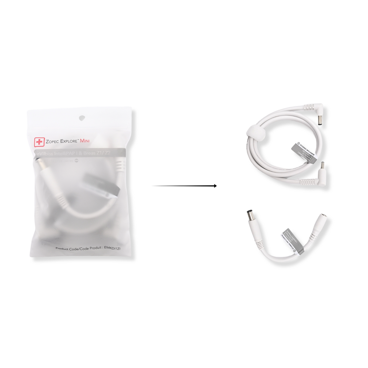 DeVilbiss IntelliPAP I & Breas Z1 / Z2 Kit – Zopec Medical