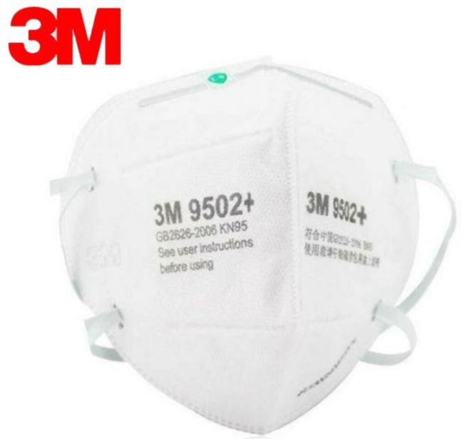 3M 9502+ KN95 Particulate Respirators (Headband, No Valve) - CDC 