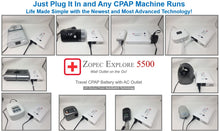 Load image into Gallery viewer, Explore 5500 CPAP Home UPS Backup Battery