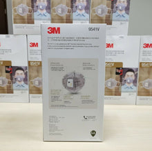Load image into Gallery viewer, 3M 9541V KN95 Particulate Respirators (Earloop, Activated Carbon, Exhalation Valve) - FDA Approved for Covid-19 Protection