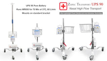 Load image into Gallery viewer, Zopec UPS90 Pure Transport Battery - Medical Grade - (for Airvo2, MR850, FP950, Oscillator 3100A, Jet Vent, Tecotherm NEO, H900, Neptune, blood gas analyzer, etc.)
