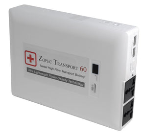 Zopec T60 Transport Battery for Nasal High Flow - Medical Grade