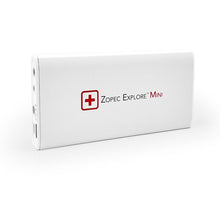 Load image into Gallery viewer, Zopec Explore Mini portable battery system, predominantly white in color with red and grey detailing, featuring a red cross logo and product name on the front.