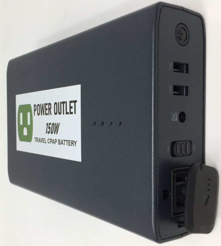 Power Outlet Travel CPAP Battery