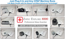 Load image into Gallery viewer, Explore 8000 CPAP/BPAP Home UPS Backup Battery