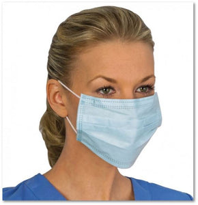 Size Small - Level 1 Procedure Masks (Box of 50) by Zopec Medical