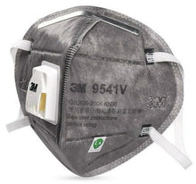 Load image into Gallery viewer, 3M 9541V KN95 Particulate Respirators (Earloop, Activated Carbon, Exhalation Valve) - FDA Approved for Covid-19 Protection