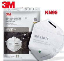 Load image into Gallery viewer, 3M 9501+ KN95 Particulate Respirators (Earloop, No Valve) - FDA Approved for Covid-19 Protection