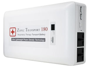 Zopec T180 Transport Battery for Ventilators and Nasal High Flow - Medical Grade