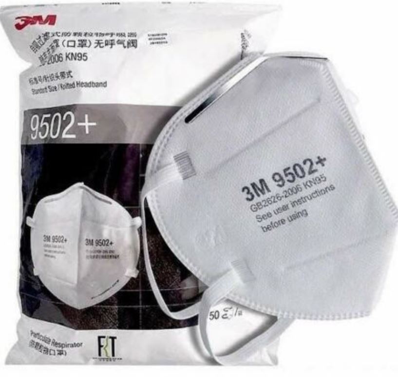 3M 9502+ KN95 Particulate Respirators (Headband, No - CDC NIOSH – Zopec Medical