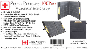 PHOTONS 100 Pro SMART Solar Charger