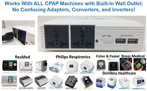 Explore 8000 CPAP/BPAP Home UPS Backup Battery