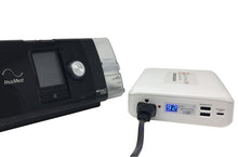 Load image into Gallery viewer, EXPLORE 8200 CPAP/BiPap Travel Battery (up to 4 nights) - Only 3.5 lb and 1.75&quot; Thin.
