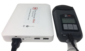 EXPLORE Mini CPAP Travel Battery (up to 1.5 nights) - Only 1.5 lb and 1" Thin!