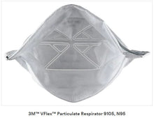 Load image into Gallery viewer, 3M VFlex 9105 N95 Particulate Respirators (Headband, No Valve) - CDC NIOSH Approved