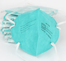 Load image into Gallery viewer, 3M 9132 N95 Healthcare Particulate Respirators and Surgical Mask (Headband, No Valve, Surgical Grade &gt;95% BFE) - CDC NIOSH Approved