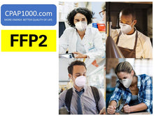 Load image into Gallery viewer, Obekonr FFP2 Particulate Respirators - Equivalent as US NIOSH N95 Performance