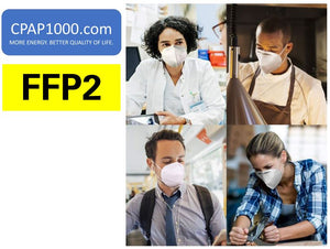 Obekonr FFP2 Particulate Respirators - Equivalent as US NIOSH N95 Performance