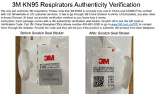 Load image into Gallery viewer, 3M 9501V+ KN95 Particulate Respirators