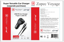 Load image into Gallery viewer, VOYAGE SMART Car Charger (PD45W, Type-C)