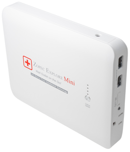 EXPLORE Mini CPAP Travel Battery (up to 1.5 nights) - Only 1.5 lb and 1" Thin!