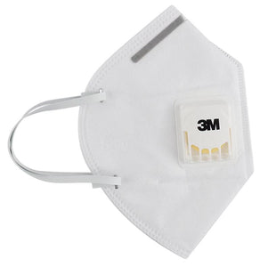 3M 9502V+ KN95 Particulate Respirators (Headband, Exhalation Valve) - FDA Approved Respirator for Covid-19 Protection