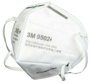 3M 9502+ KN95 Particulate Respirators (Headband, No Valve) - CDC NIOSH Approved